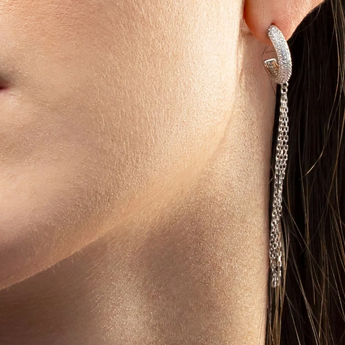 LOTUS SILVER - Aros LP3797-4/1 Lotus Silver Mujer Colors