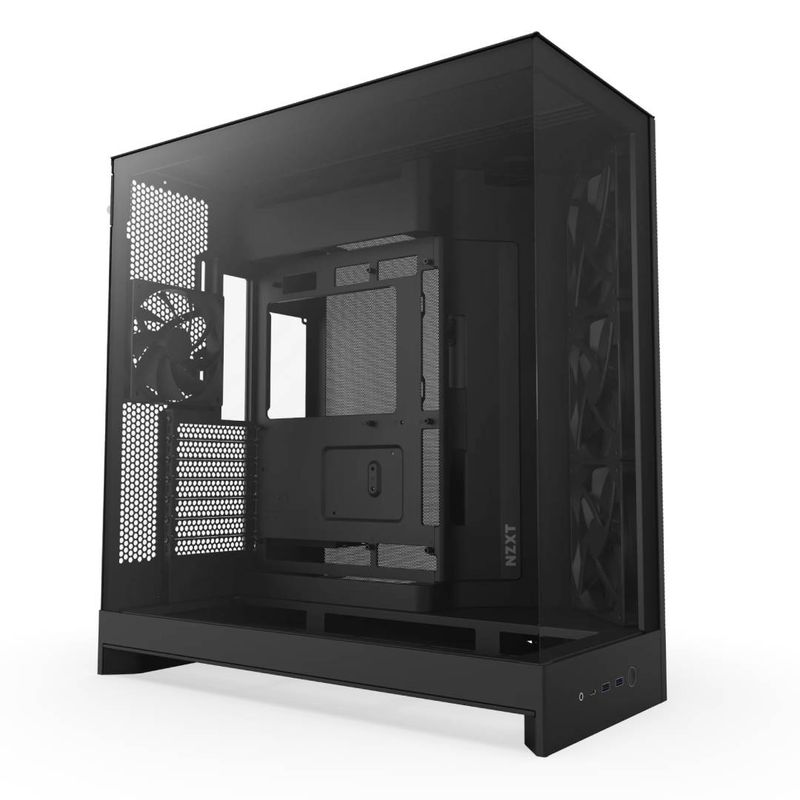 NZXT - Gabinete NZXT H9 Flow (2025) Dual-Chamber Mid-Tower Black