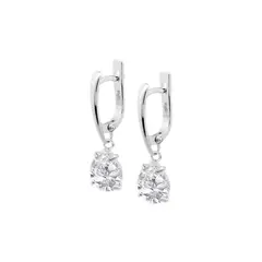 LOTUS SILVER - Aros LP3809-4/1 Mujer Charming Lady Swarov Ski