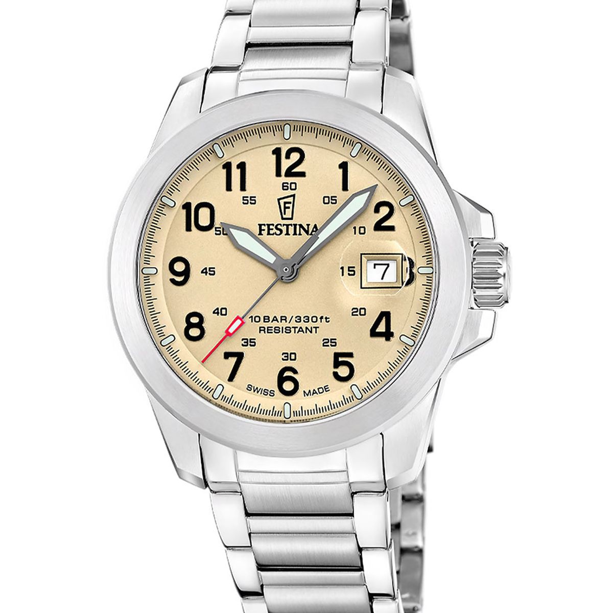 FESTINA SWISS - Reloj F20081/1 Festina Swiss Marrón Hombre Field Watches