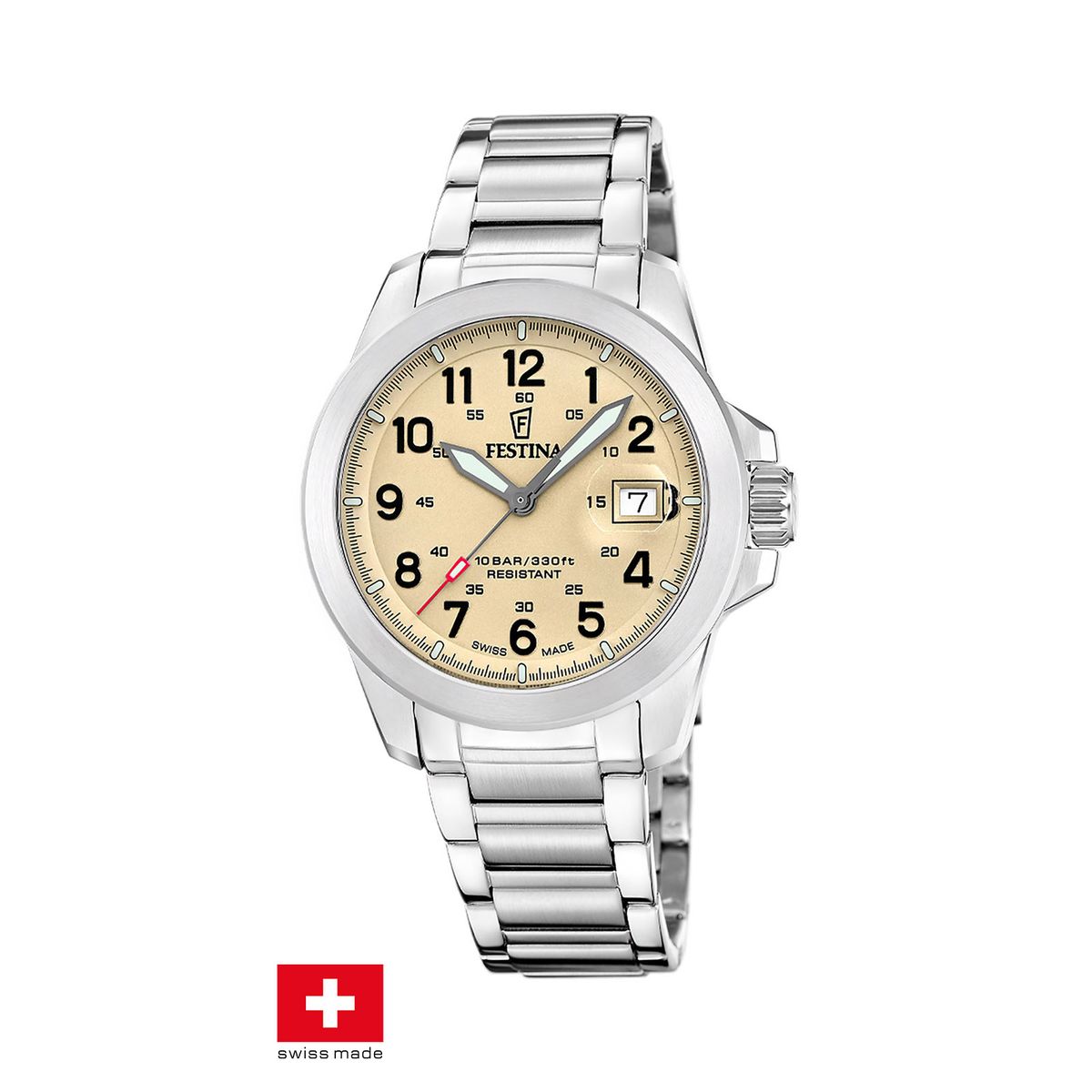 FESTINA SWISS - Reloj F20081/1 Festina Swiss Marrón Hombre Field Watches