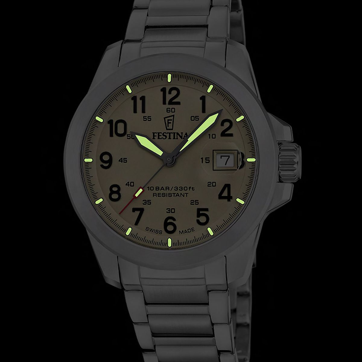 FESTINA SWISS - Reloj F20081/1 Festina Swiss Marrón Hombre Field Watches
