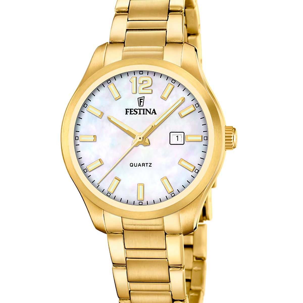 FESTINA - Reloj F20741/1 Festina Blanco Mujer Acero Clasico