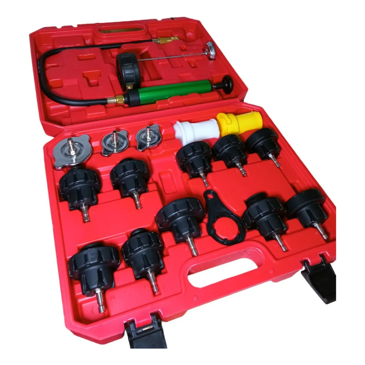 GENERICO - Detector Fugas Tanque 18 Piezas Medidor Universal Automóvil