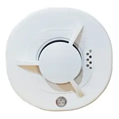 GENERICO - Detector de Humo Inalámbrico Alarma Sonora 3V