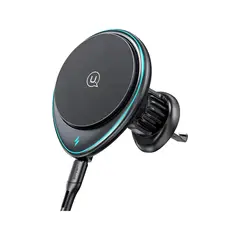 USAMS - Soporte Porta Celular Auto Carga Inalambrica 15w