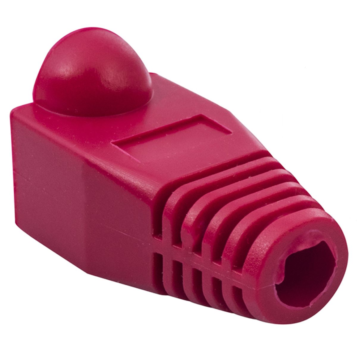 ATLANTICSWIRE - FUNDA, CAPUCHON PARA CONECTOR RJ45, 100 UNI.ROJO