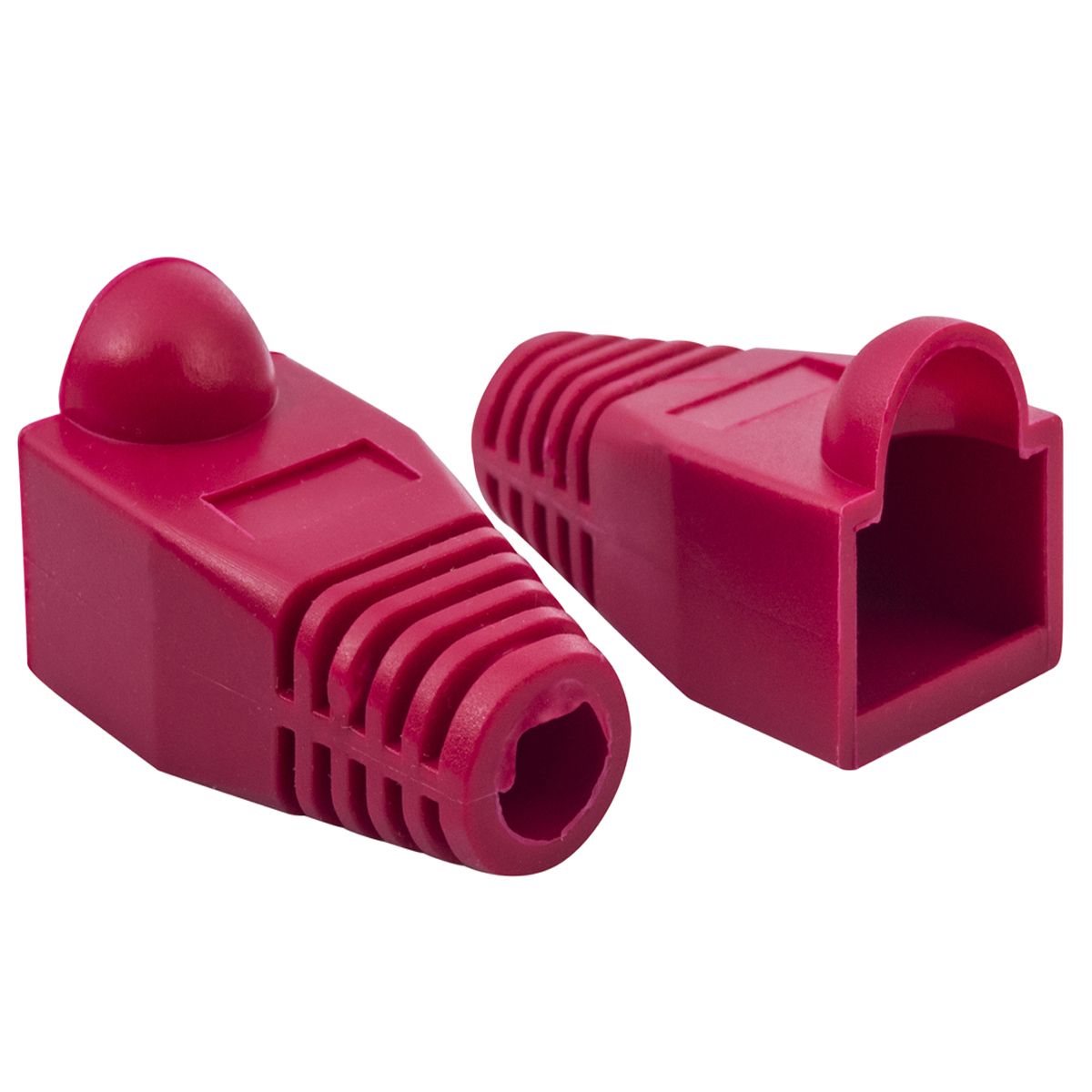 ATLANTICSWIRE - FUNDA, CAPUCHON PARA CONECTOR RJ45, 100 UNI.ROJO