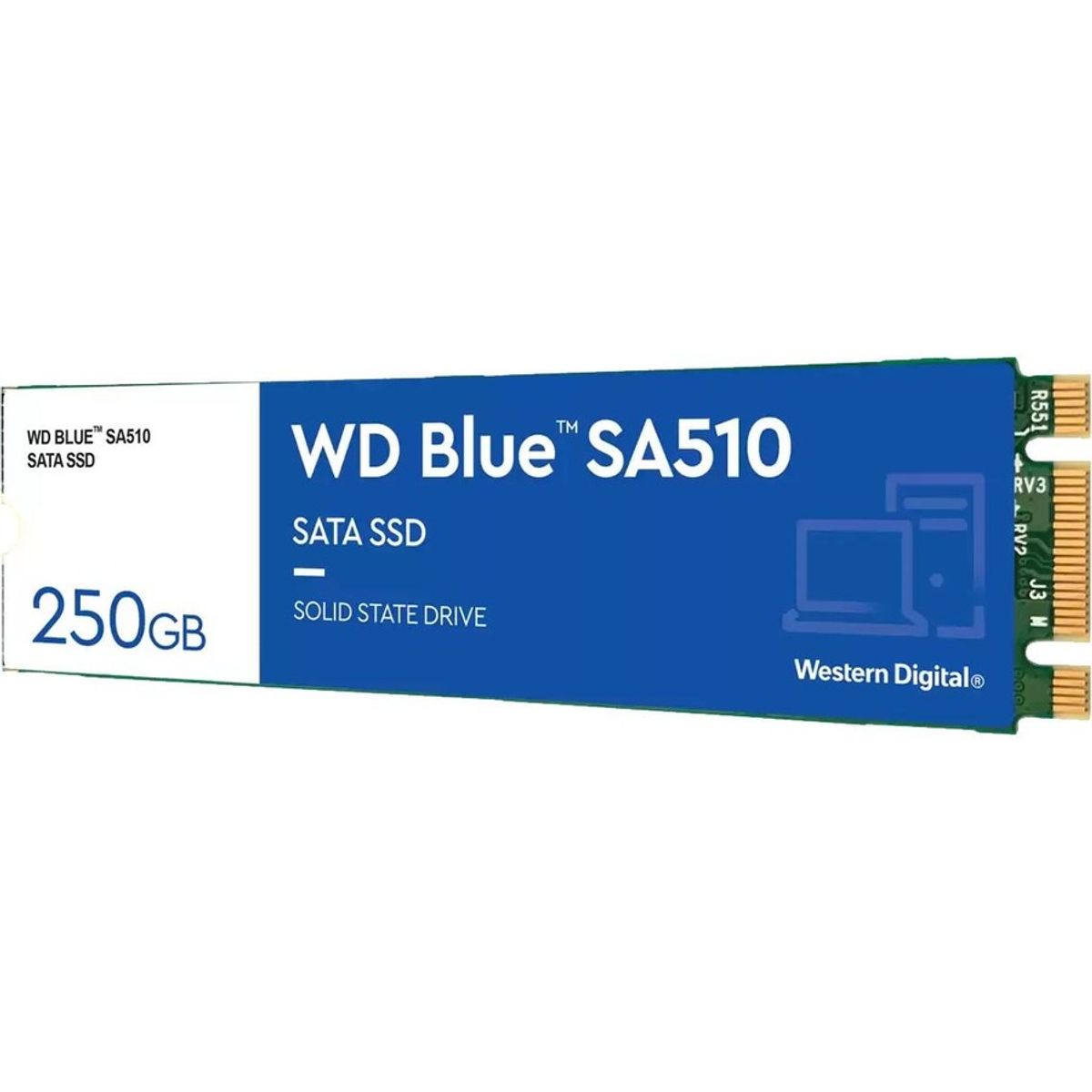 WD - Disco interno WD Blue SA510 SATA M2 SSD de 250GB