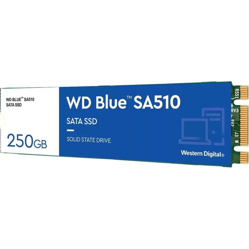 WD - Disco interno WD Blue SA510 SATA M2 SSD de 250GB