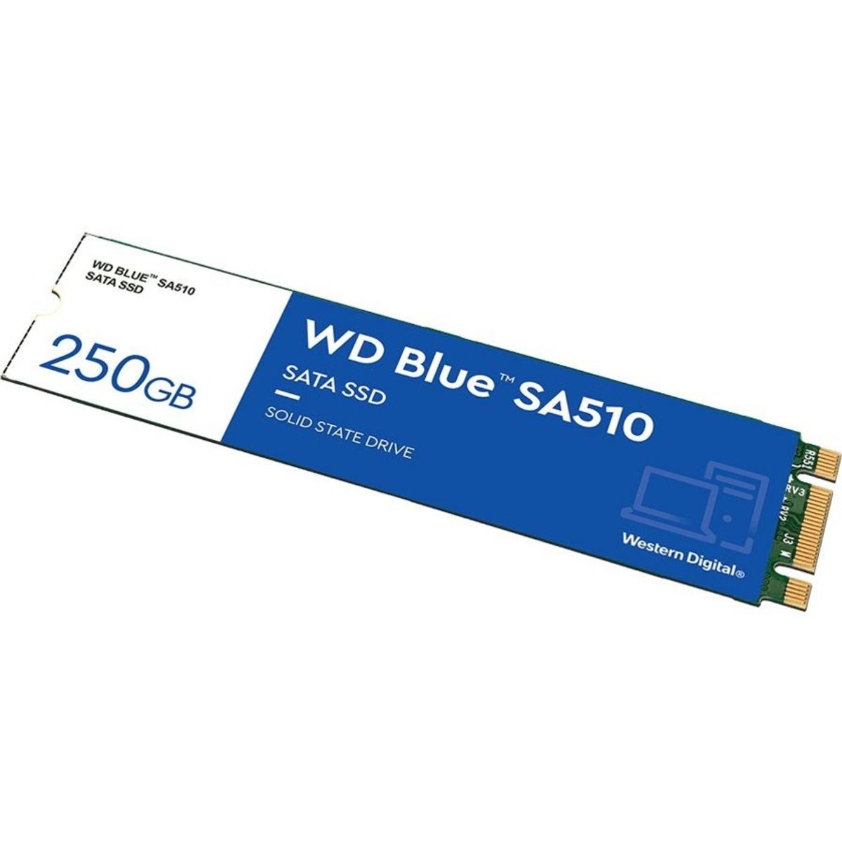 WD - Disco interno WD Blue SA510 SATA M2 SSD de 250GB