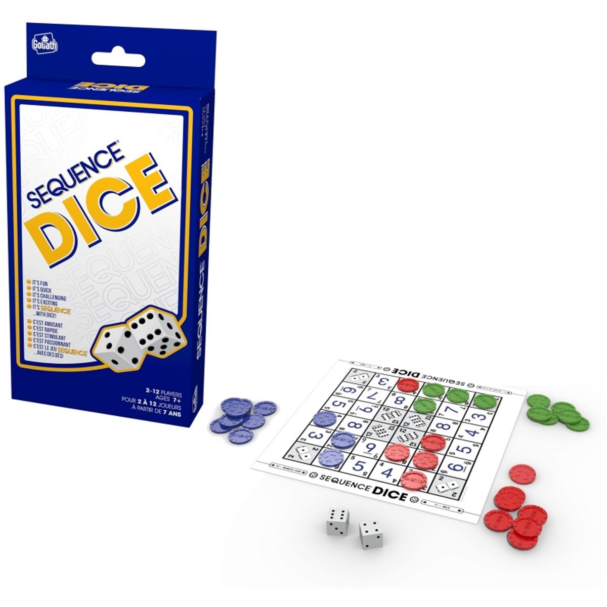 GOLIATH - GOLIATH 803206A SEQUENCE DICE PEGGABLE