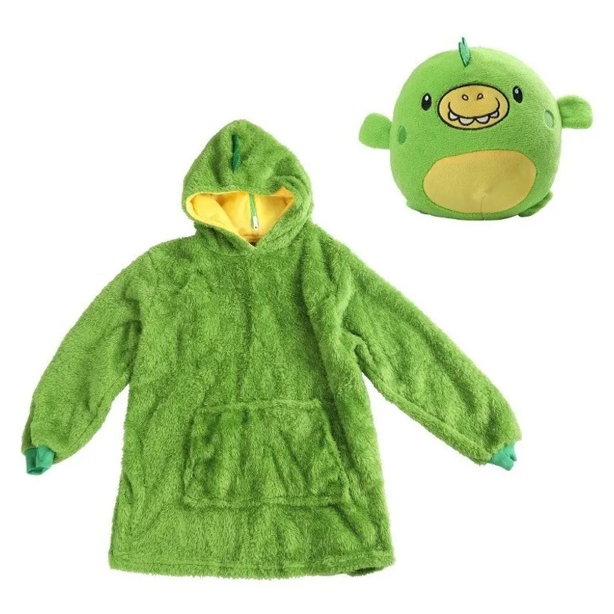 GENERICO - Poleron Sherpa Huggle Pets Divertidos Polerones Para Niños