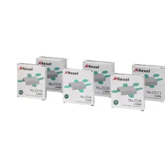REXEL - Corchetes Nº23/24 - Caja 1000 Unidades