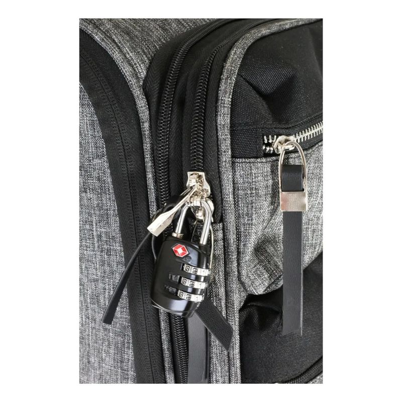 GENERICO - Candado Tsa Lock Seguridad Bolsos Equipaje 3 Dígitos