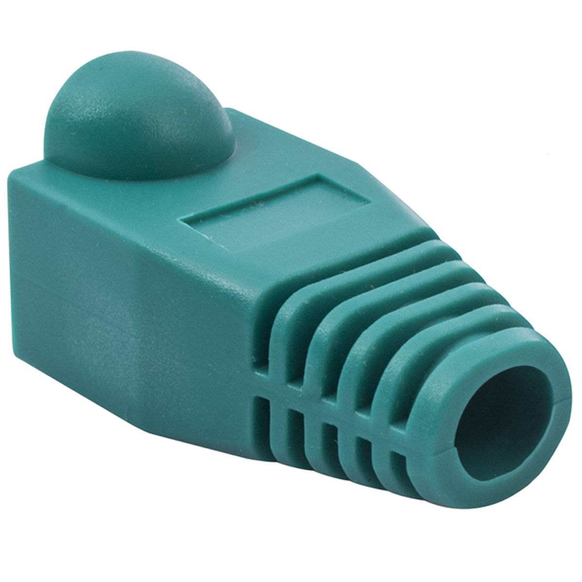 ATLANTICSWIRE - FUNDA, CAPUCHON PARA CONECTOR RJ45, 100 UNI. VERDE