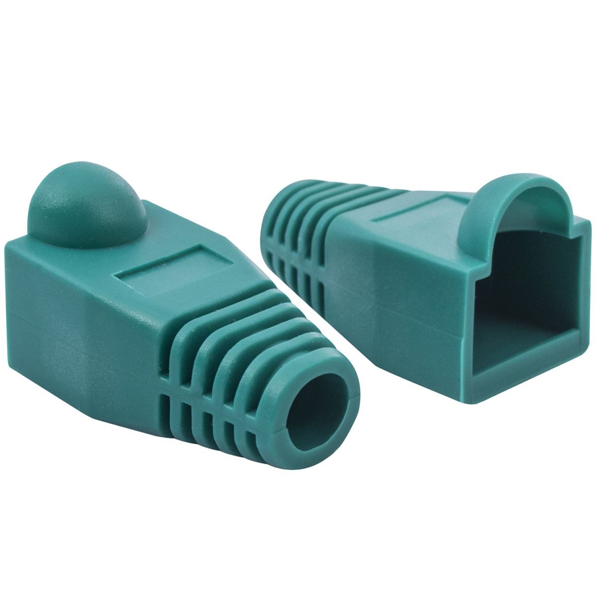 ATLANTICSWIRE - FUNDA, CAPUCHON PARA CONECTOR RJ45, 100 UNI. VERDE