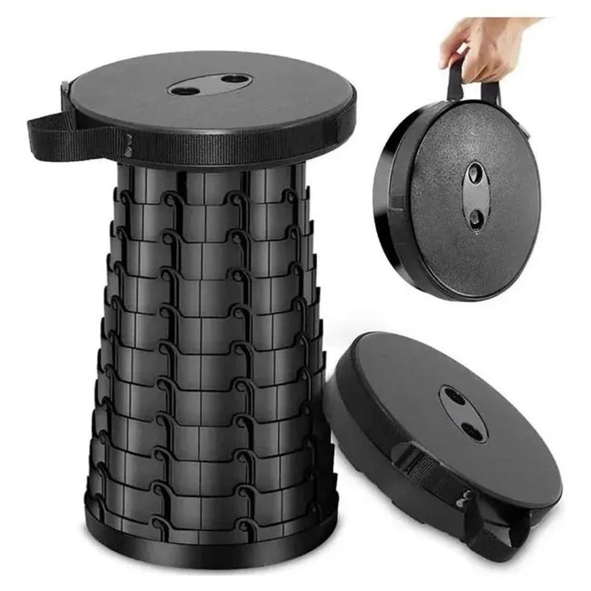 SHOP EHOME BAG - Taburete Plegable Portátil De Plástico Retráctil Silla