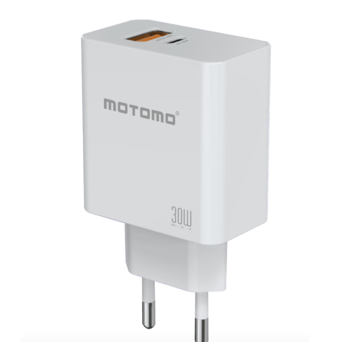 MOTOMO - Motomo CR-25 Cargador de Pared 20W Power Delivery con Cable USB-C