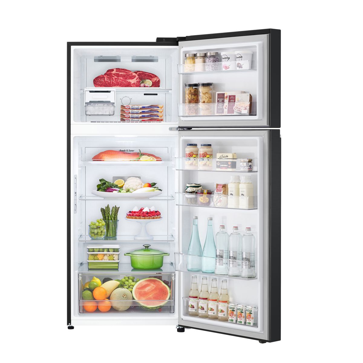 LG - Refrigerador Top Freezer LG 375 Litros con DoorCooling+ VT38MPM