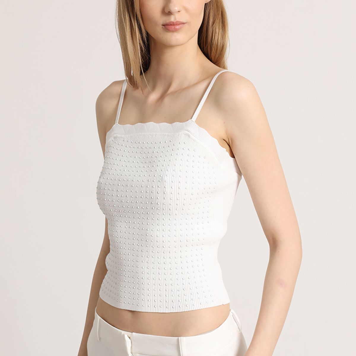 LIOLA - Top con tirantes Liola mujer crudo