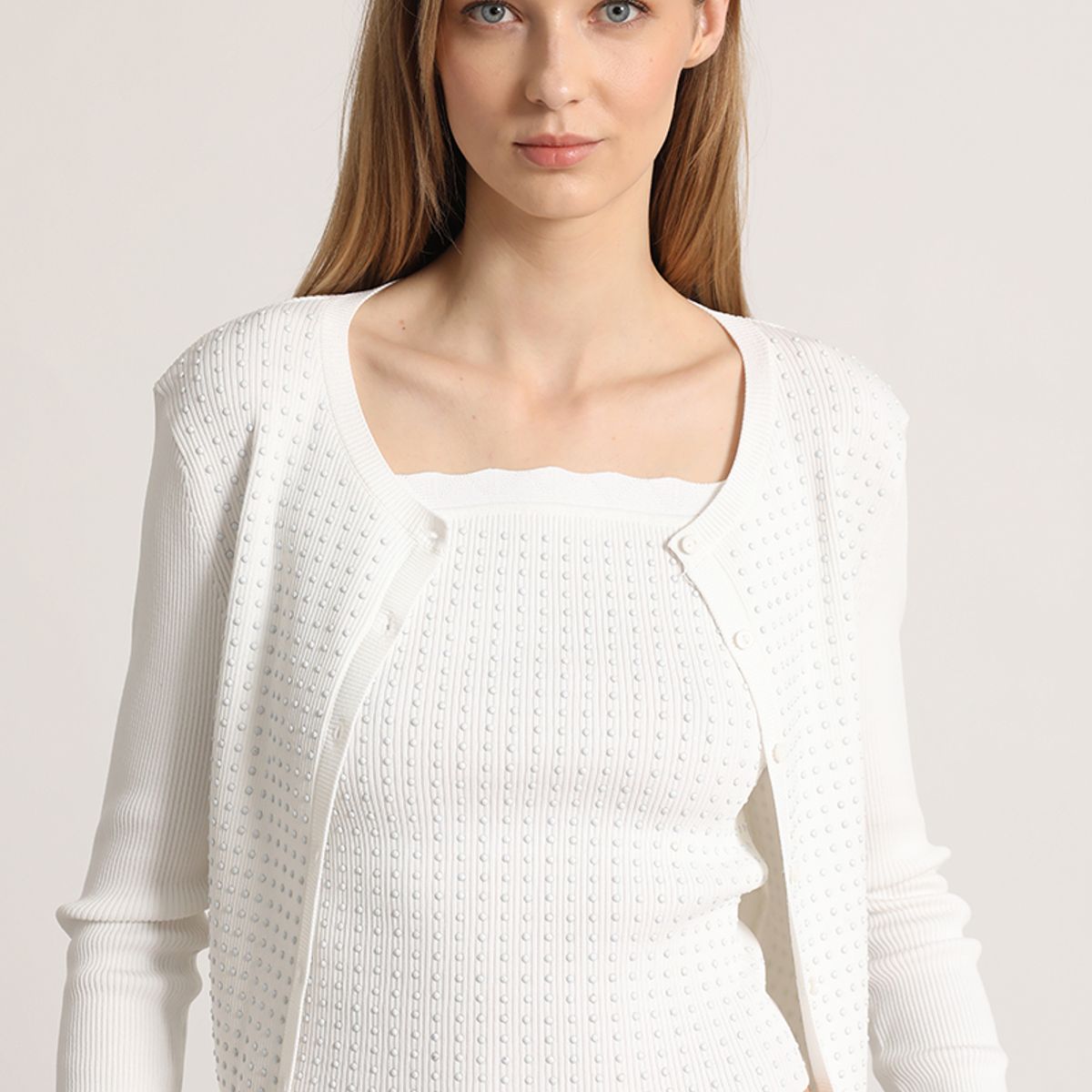 LIOLA - Top con tirantes Liola mujer crudo