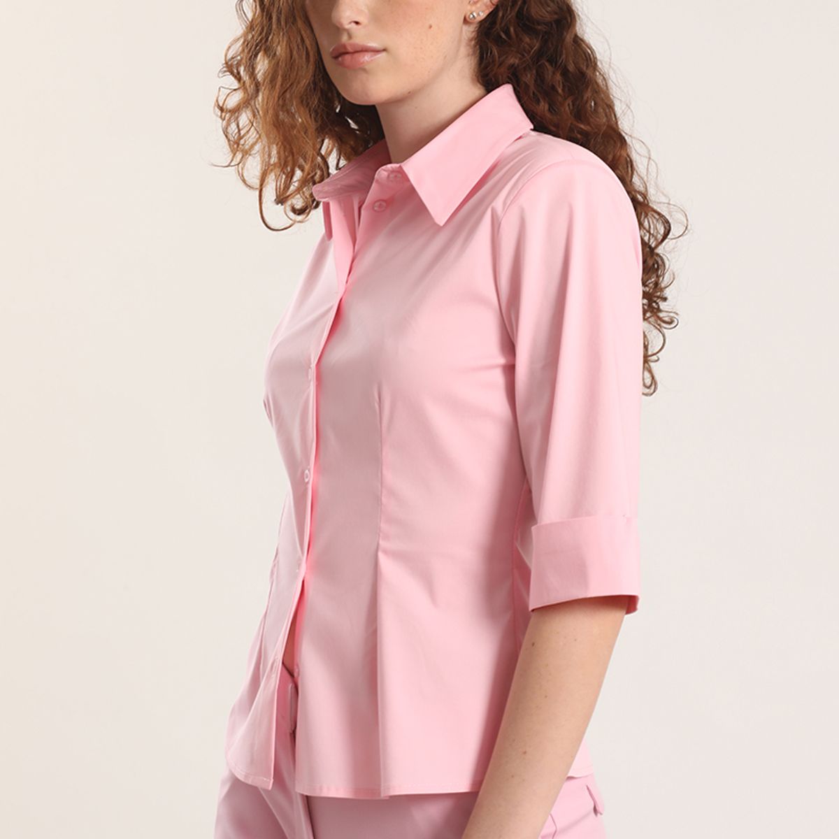 LIOLA - Blusa entallada Liola mujer rosa