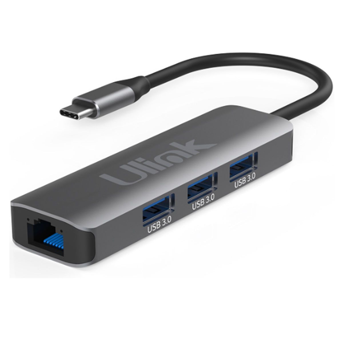 TP LINK - ADAPTADOR USB-C A RJ45 (LAN) CON 3 PUERTOS USB 3.0 HUB