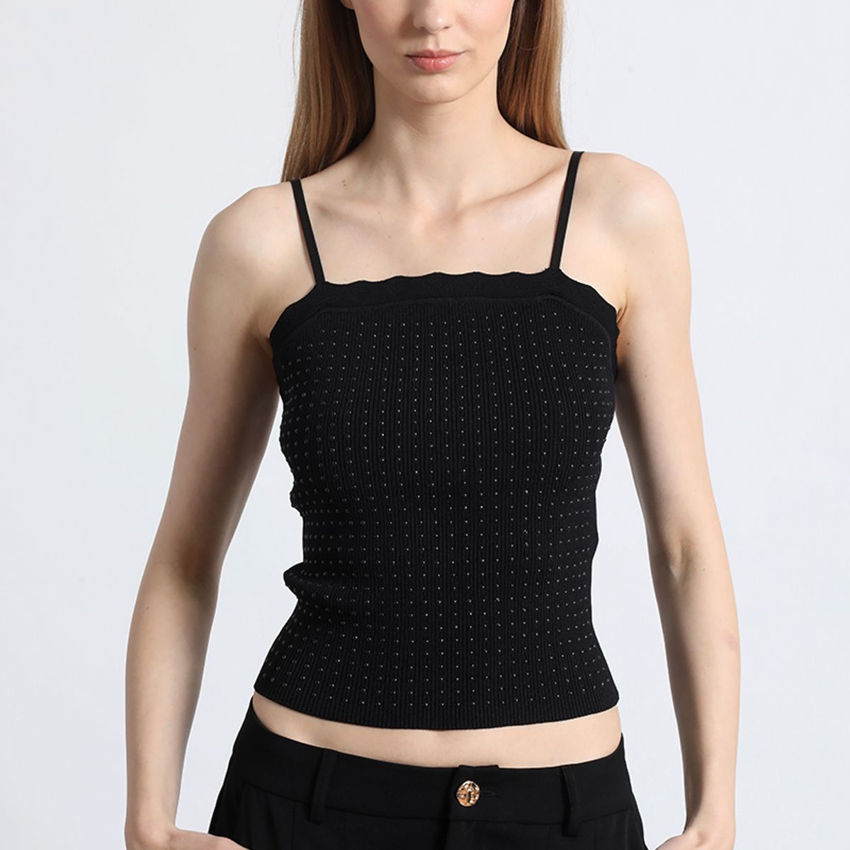 LIOLA - Top con tirantes mujer Liola negro