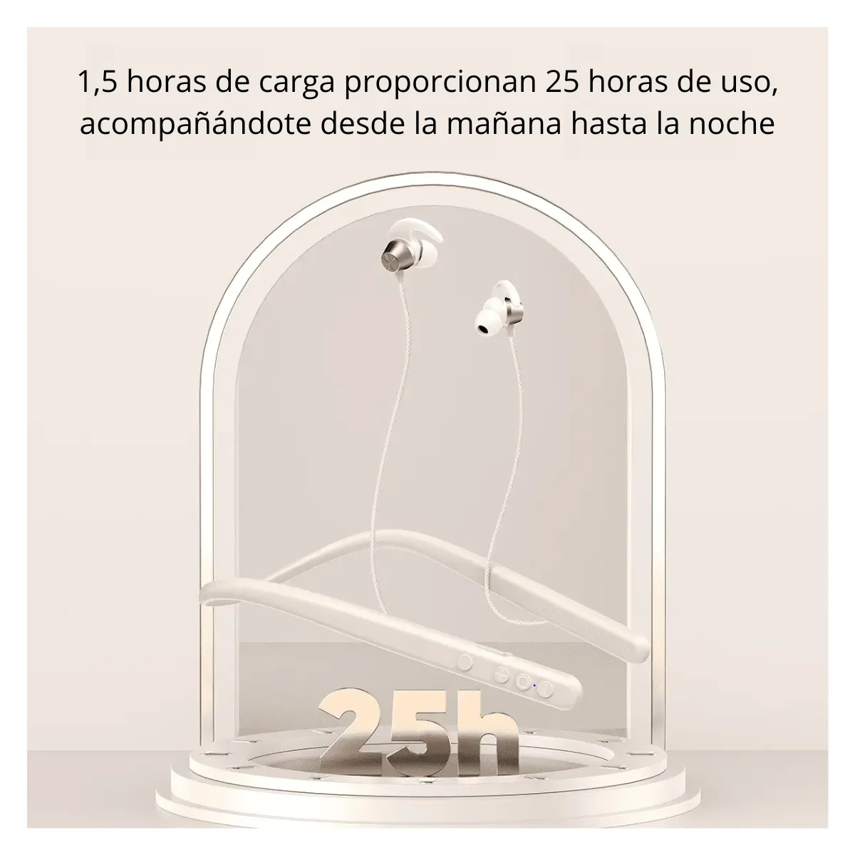 GENERICO - Audifonos Auriculares Anticaída Deportivos Inalámbricos Bluetooth