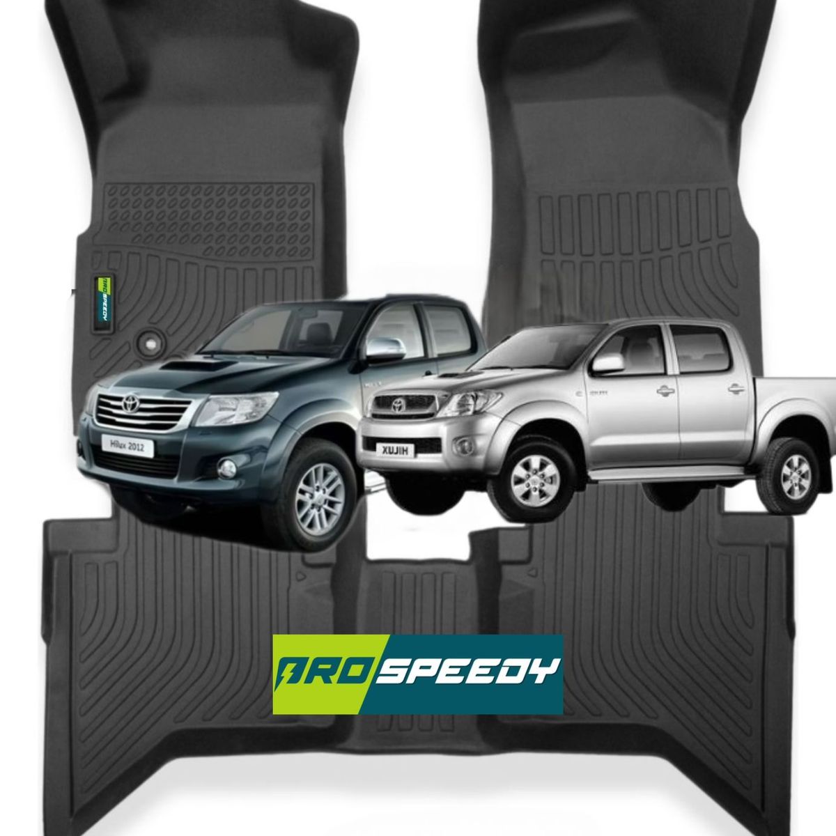 GENERICO - PISOS CALCE PERFECTO PROSPEEDY TOYOTA HILUX VIGO 2005-2015