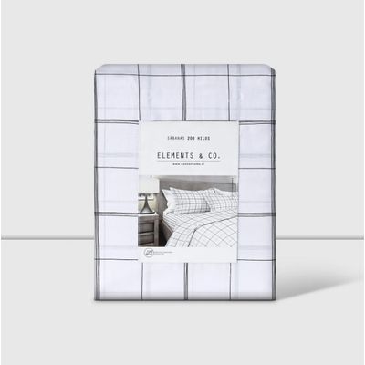 Imagen 2 del producto Sabana 200 Hilos 2 Plazas Squard