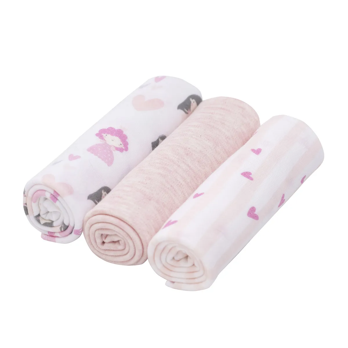 BAMBINO - Set 3 Tutitos Bambino Rosado Princesas Niña