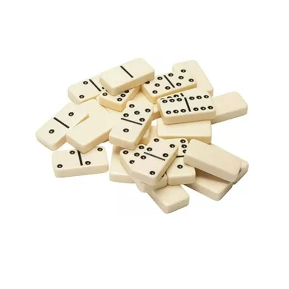 GENERICO - Juego De Domino Con Estuche 28 Piezas Fichas Doble Seis