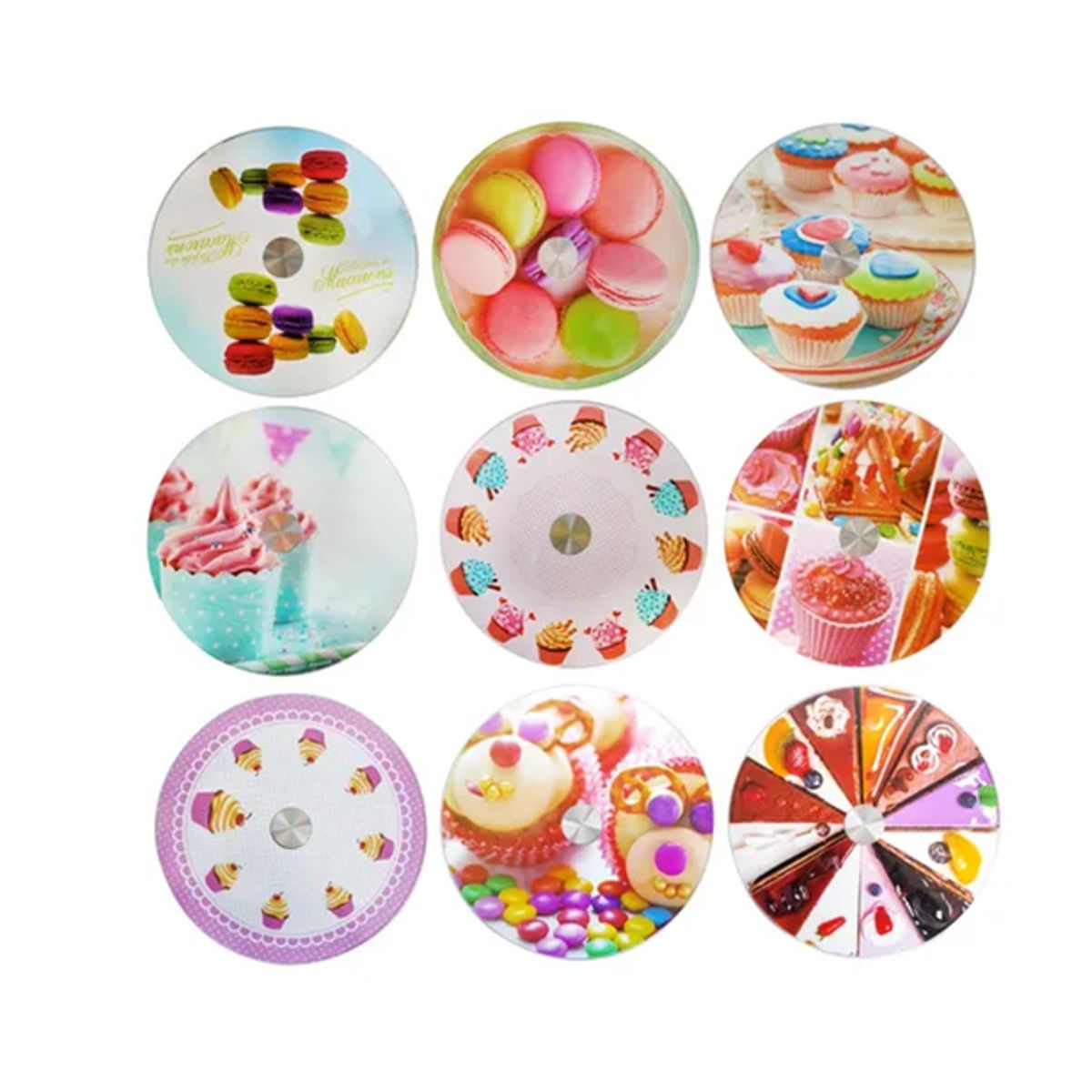 VISUALHEX LIMITADA - Plato Base Giratoria Torta Resposteria 25 Cms