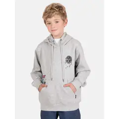 MAUI AND SONS - Poleron Canguro Zuma Gris Infantil