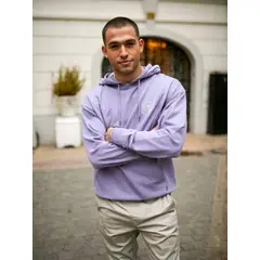 MAUI AND SONS - Poleron Canguro Sunomia Morado Hombre