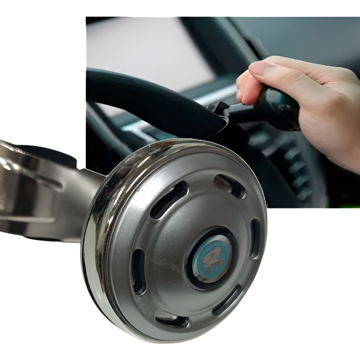 Perilla Giratoria Para Volante Pomo Universal Auto, marca GENERICO - Foto Principal