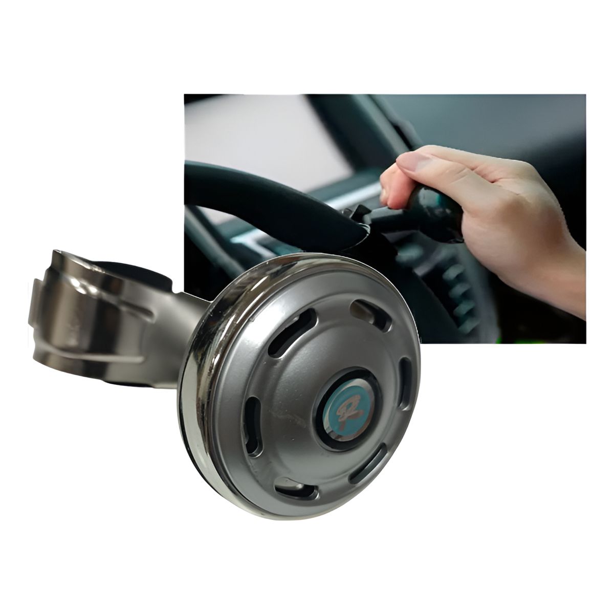 Perilla Giratoria Para Volante Pomo Universal Auto, marca GENERICO - Foto Principal