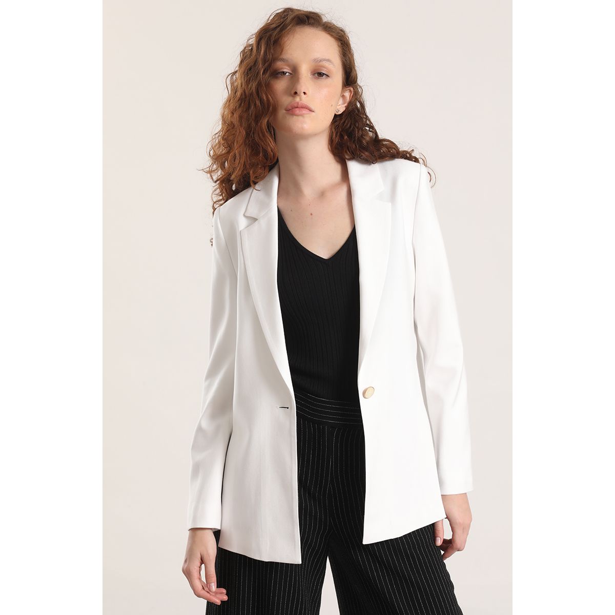 LIOLA - Blazer con abertura Liola mujer crudo