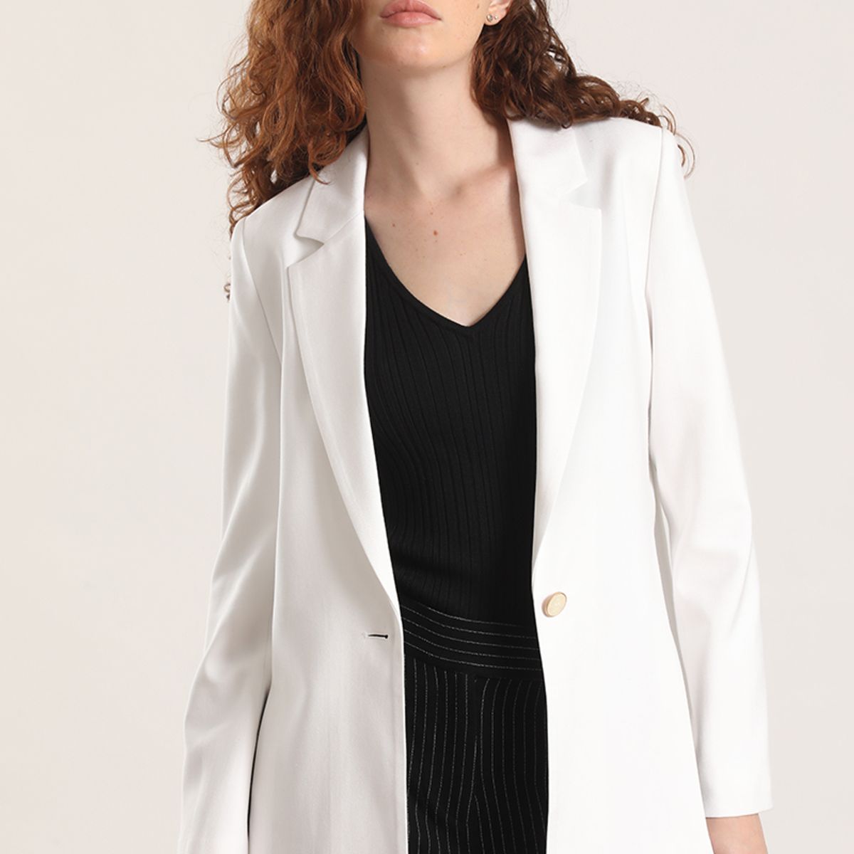 LIOLA - Blazer con abertura Liola mujer crudo