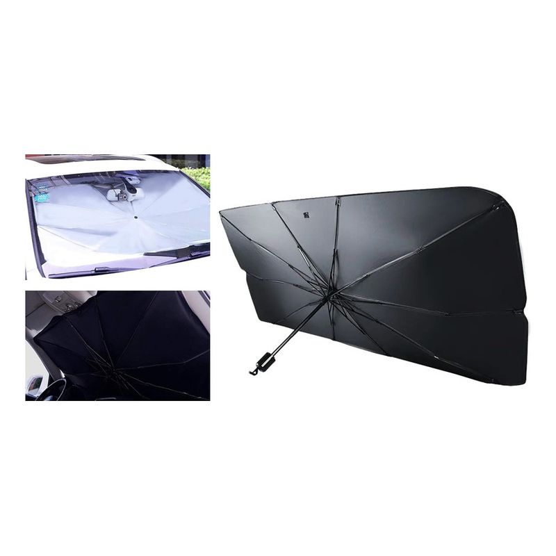GENERICO - Sombrilla Parasol Auto Proteccion Solar Verano Parabrisas