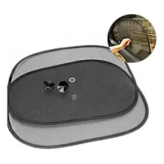GENERICO - X2 Tapa Sol Protector Para Ventanilla Lateral Auto