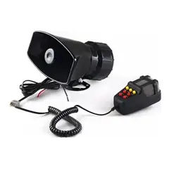 GENERICO - Bocina Sirena Policial Carabinero 12v Megafono