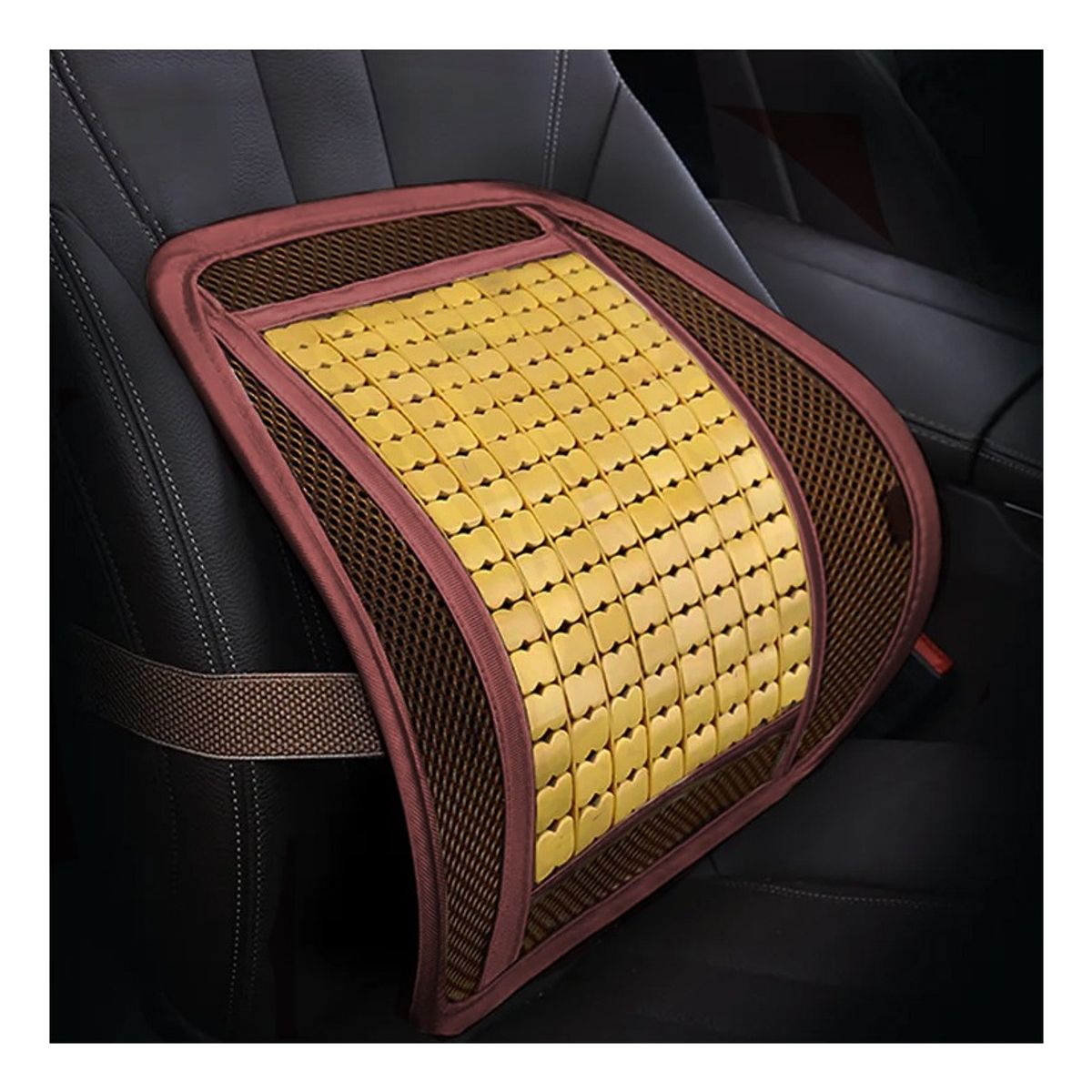 Cojín Espalda Para Asiento Auto Con Cuentas, marca GENERICO - Foto Principal