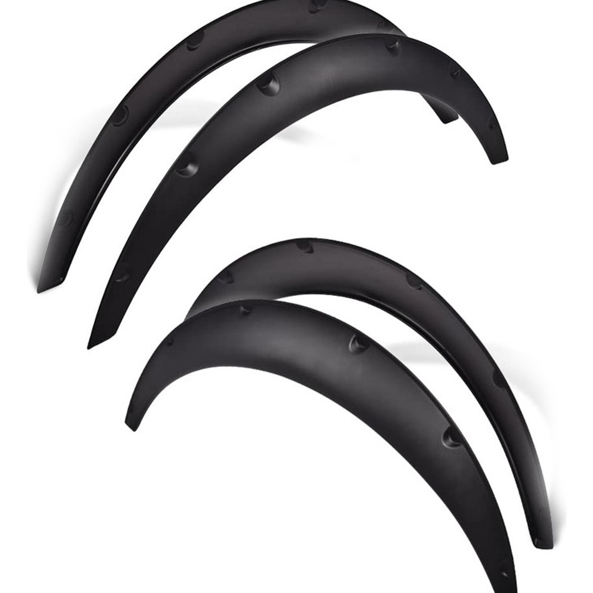 GENERICO - X4 Fender Flares Tapabarro Tuning Negro Auto -juego 2medidas