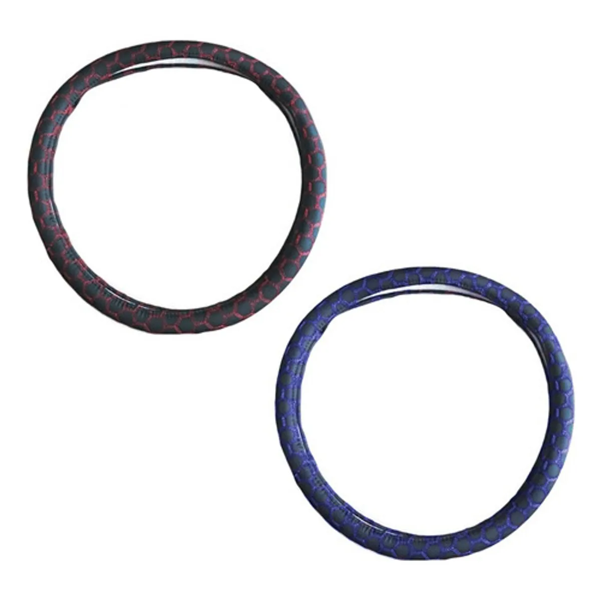 GENERICO - Funda Cubre Volante Auto Eco Cuero 38cm