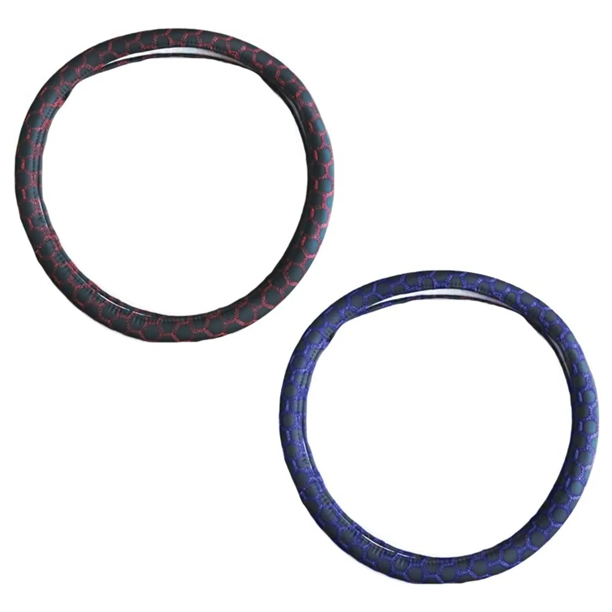 GENERICO - Funda Cubre Volante Auto Eco Cuero 38cm