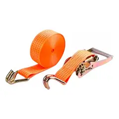 GENERICO - Cuerda Remolque Genérica 10m Con Ganchos 2 Piezas