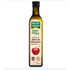 NATURGREEN - VINAGRE DE SIDRA DE MANZANA ORGANICO SIN GLUTEN 500ML